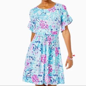 Lilly Pulitzer Riegan Ruffle Dress in Party Princess